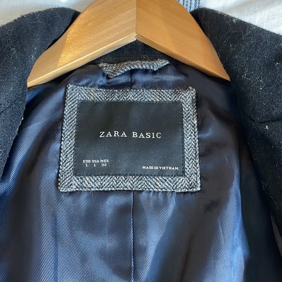 Zara Basic Wool Jacket - Picture 12 of 16